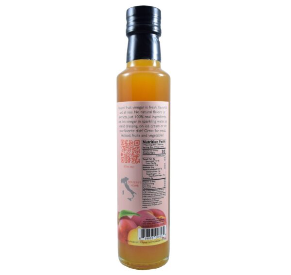 Peach Fruit Vinegar info