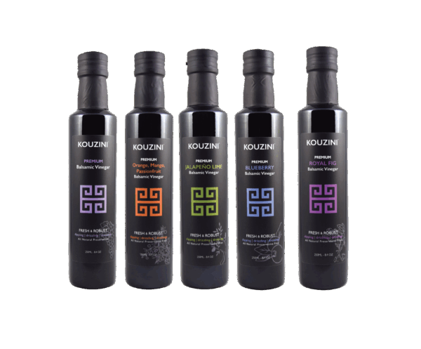 Ultra – Premium 5 flavor Balsamic Vinegar Combo 250ml each